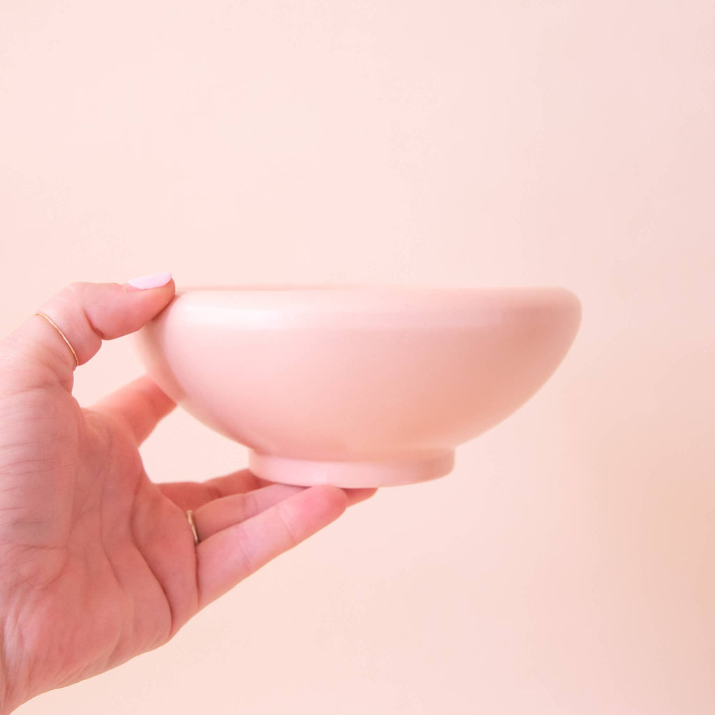 Birdie Bowl - Petal Pink, 8.25"