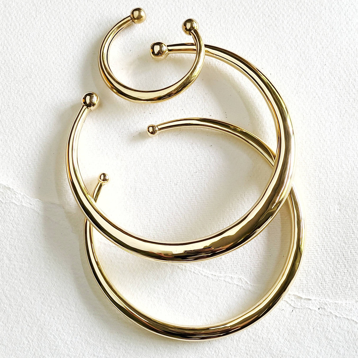 Brass Thin Simple Tuareg Collar Necklace